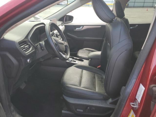 1FMCU9H60LUA51165 - 2020 FORD ESCAPE SEL MAROON photo 7