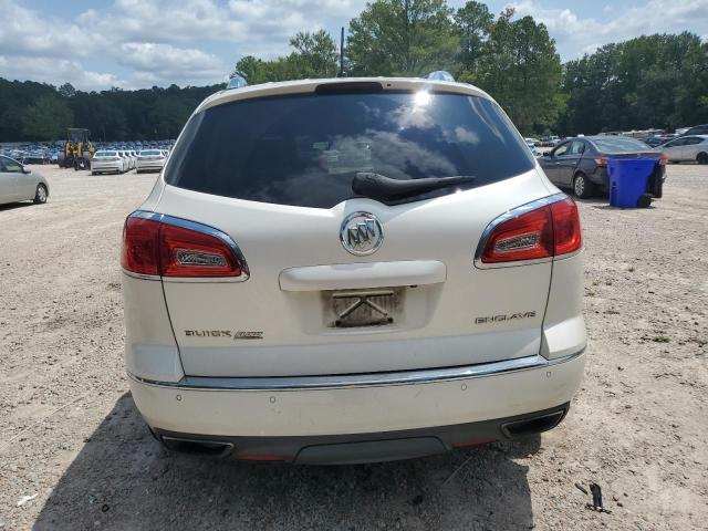 5GAKRCKDXEJ230132 - 2014 BUICK ENCLAVE WHITE photo 6