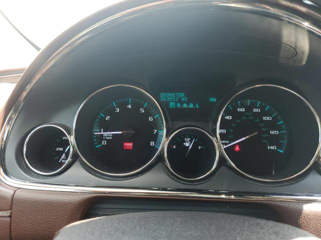 5GAKRCKDXEJ230132 - 2014 BUICK ENCLAVE WHITE photo 9