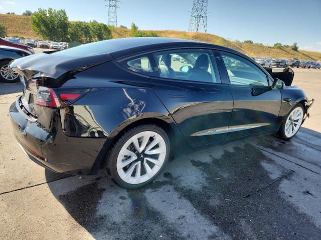 5YJ3E1EB8MF015125 - 2021 TESLA MODEL 3 BLACK photo 3