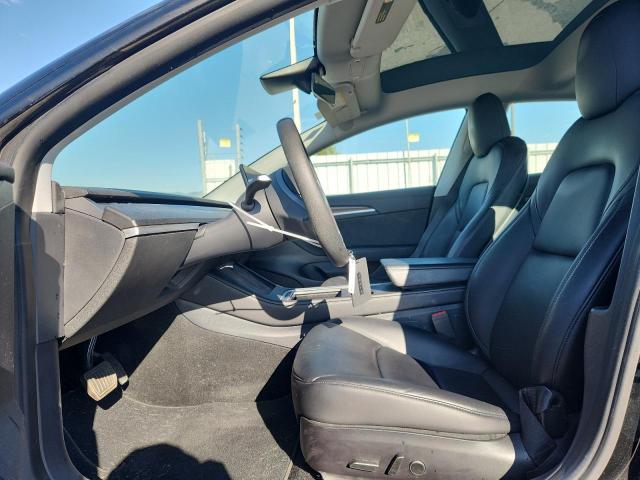 5YJ3E1EB8MF015125 - 2021 TESLA MODEL 3 BLACK photo 7