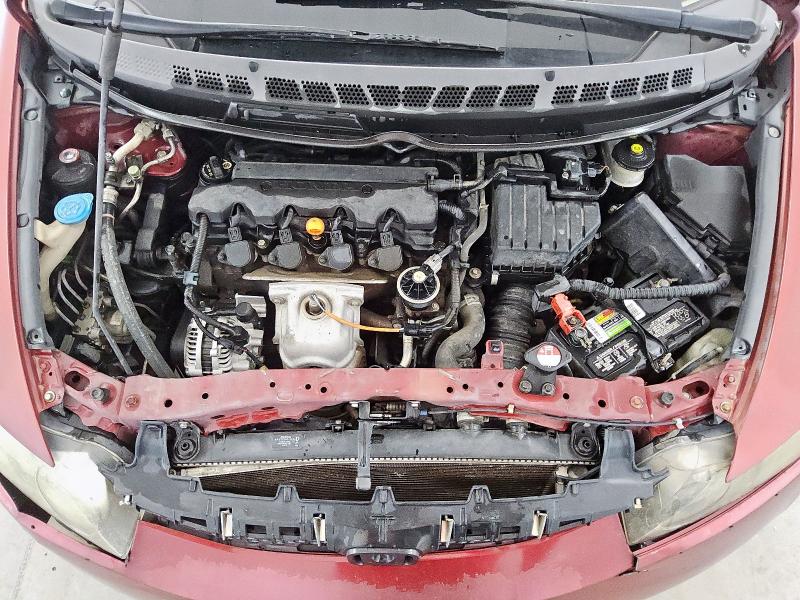 2HGFA16539H342259 - 2009 HONDA CIVIC LX 勃艮第红 照片 11