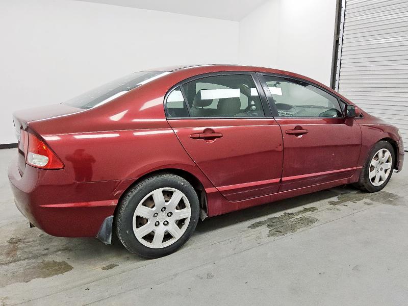 2HGFA16539H342259 - 2009 HONDA CIVIC LX 勃艮第红 照片 2