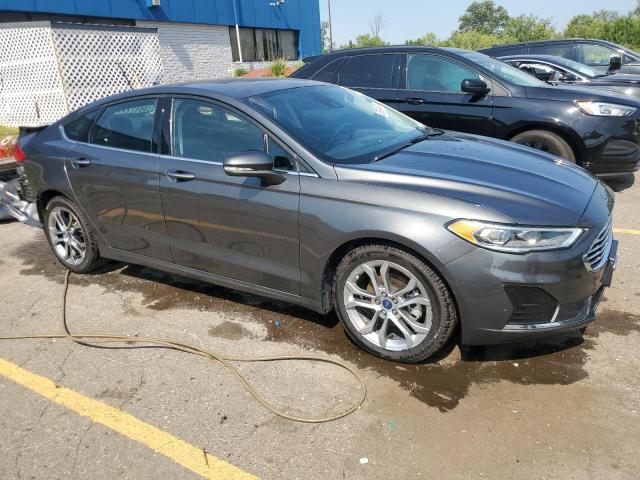 3FA6P0CD5LR130516 - 2020 FORD FUSION SEL GRAY photo 4