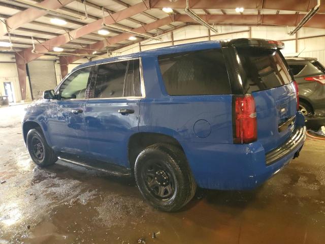 1GNSKDEC6KR405248 - 2019 CHEVROLET TAHOE POLICE ლურჯი ფოტო 2