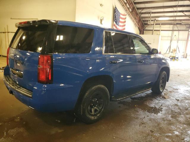 1GNSKDEC6KR405248 - 2019 CHEVROLET TAHOE POLICE ლურჯი ფოტო 3