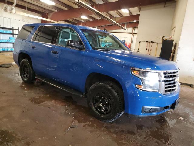 1GNSKDEC6KR405248 - 2019 CHEVROLET TAHOE POLICE ლურჯი ფოტო 4