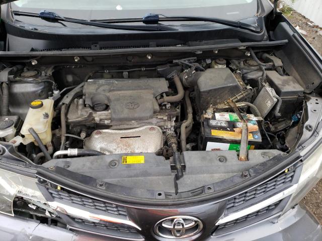 2T3RFREVXEW217668 - 2014 TOYOTA RAV4 XLE CHARCOAL photo 12