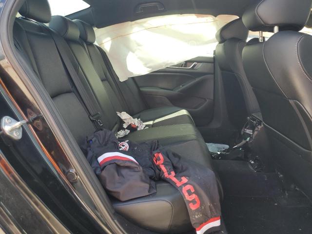 1HGCV1F39NA085834 - 2022 HONDA ACCORD SPORT შავი ფოტო 10