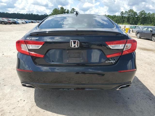 1HGCV1F39NA085834 - 2022 HONDA ACCORD SPORT შავი ფოტო 6