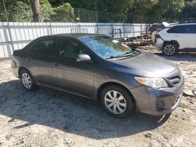 JTDBU4EE1B9127556 - 2011 TOYOTA COROLLA BASE رمادي صورة 4