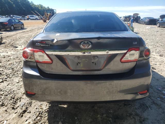 JTDBU4EE1B9127556 - 2011 TOYOTA COROLLA BASE رمادي صورة 6