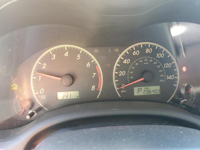 JTDBU4EE1B9127556 - 2011 TOYOTA COROLLA BASE رمادي صورة 9