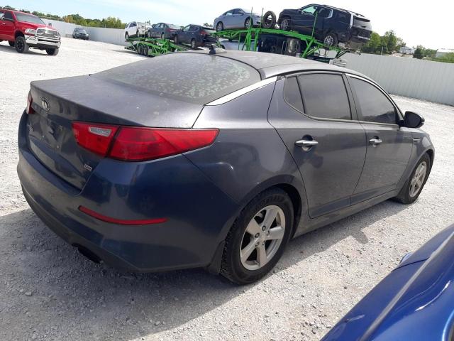 5XXGM4A78FG479426 - 2015 KIA OPTIMA LX BLUE photo 3