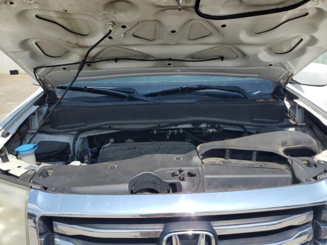 5FNYF3H51DB002995 - 2013 HONDA PILOT EXL WHITE photo 11