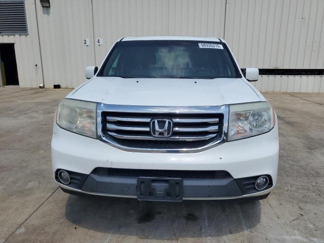 5FNYF3H51DB002995 - 2013 HONDA PILOT EXL WHITE photo 5