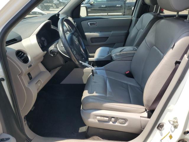 5FNYF3H51DB002995 - 2013 HONDA PILOT EXL WHITE photo 7