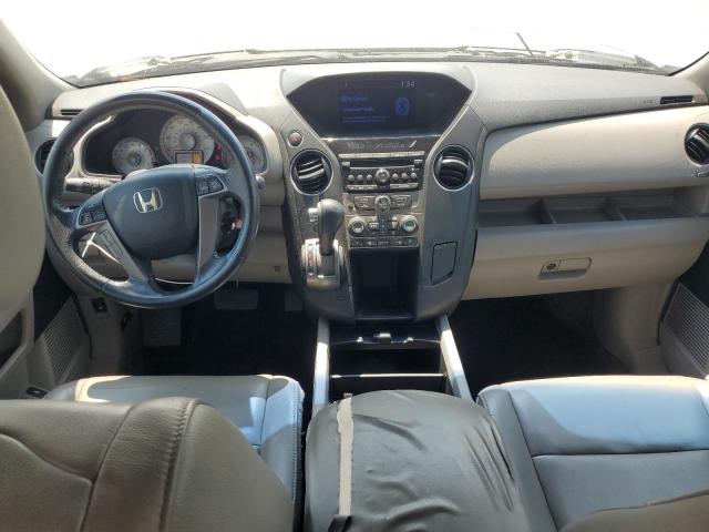 5FNYF3H51DB002995 - 2013 HONDA PILOT EXL WHITE photo 8