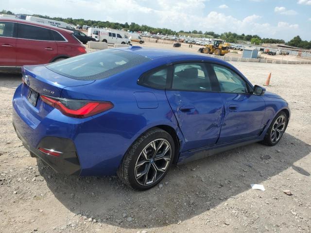 WBY73AW0XPFR09288 - 2023 BMW I4 EDRIVE 40 Көк фото 3