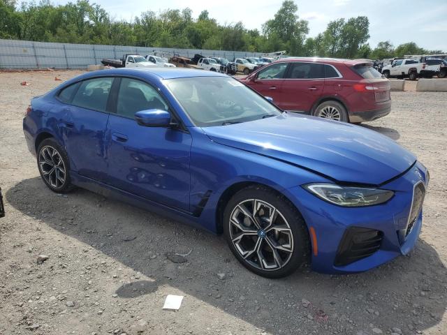 WBY73AW0XPFR09288 - 2023 BMW I4 EDRIVE 40 Көк фото 4