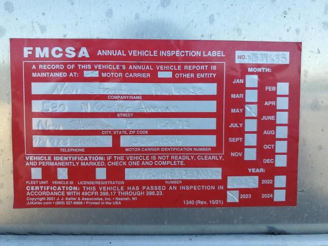 1UYFS1483J5300301 - 2018 UTILITY TRAILER თეთრი ფოტო 10