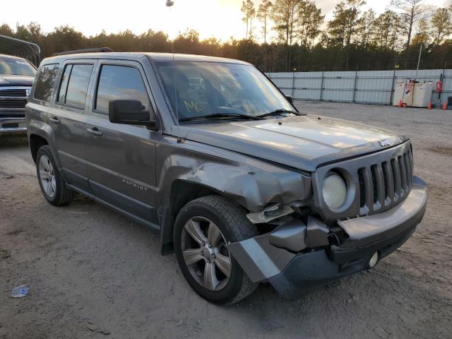 1C4NJPFA9CD686449 - 2012 JEEP PATRIOT LATITUDE GRAY photo 4