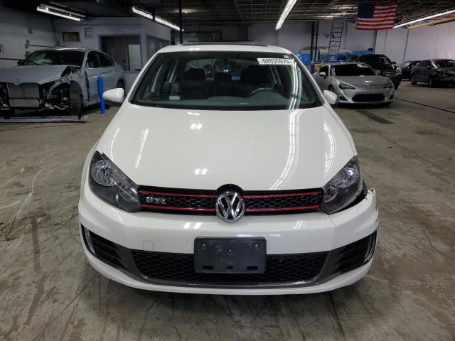 WVWHD7AJ9BW149224 - 2011 VOLKSWAGEN GTI WHITE photo 5