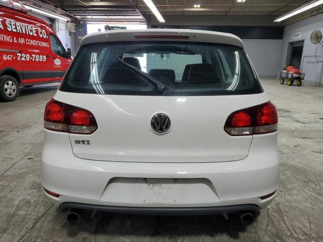WVWHD7AJ9BW149224 - 2011 VOLKSWAGEN GTI WHITE photo 6