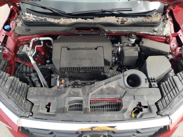 5FNYG1H58PB058325 - 2023 HONDA PILOT EXL أحمر صورة 11