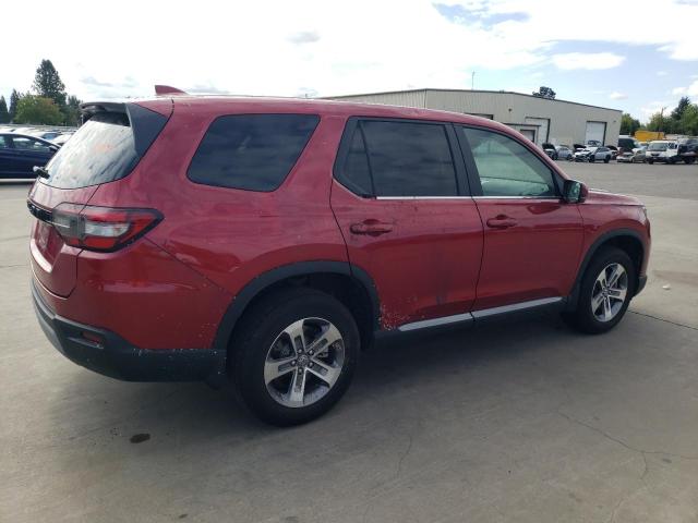 5FNYG1H58PB058325 - 2023 HONDA PILOT EXL أحمر صورة 3