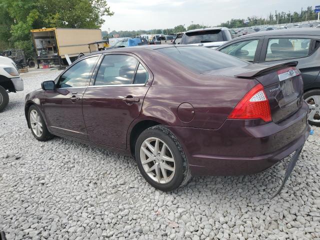 3FAHP0JA1BR139536 - 2011 FORD FUSION SEL MAROON photo 2