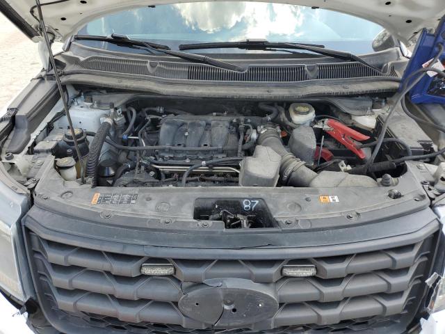 1FM5K8AR6HGD18649 - 2017 FORD EXPLORER POLICE INTERCEPTOR 白色 照片 12