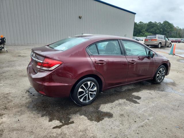 19XFB2F88FE261048 - 2015 HONDA CIVIC EX MAROON photo 3