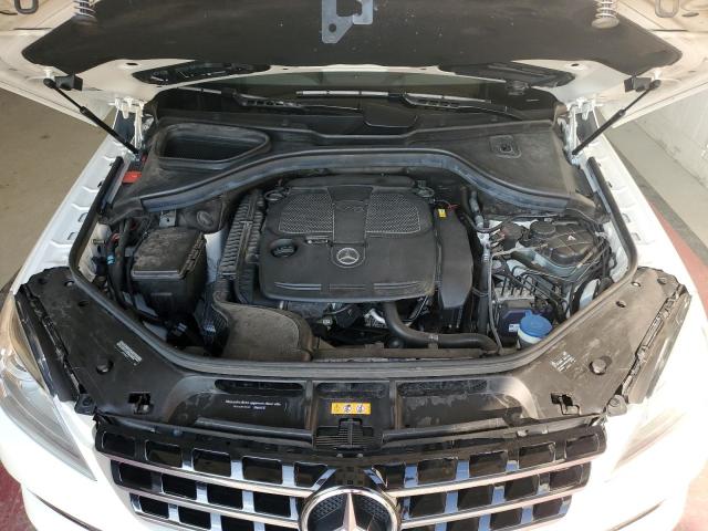 4JGDA5HB3EA359096 - 2014 MERCEDES-BENZ ML 350 4MATIC WHITE photo 12