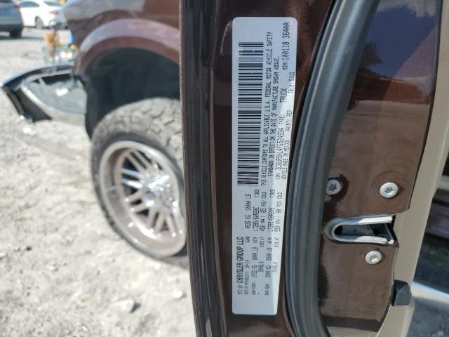 3C6UR5NL4FG524934 - 2015 RAM 2500 LARAMIE BROWN photo 13