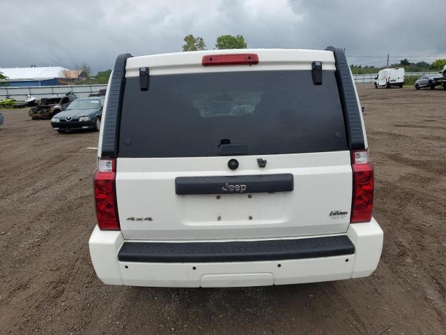 1J8HG48K38C234728 - 2008 JEEP COMMANDER SPORT თეთრი ფოტო 6