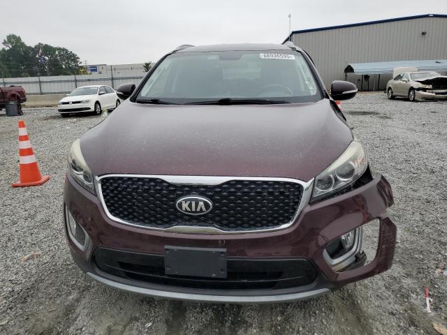 5XYPH4A52JG422601 - 2018 KIA SORENTO EX ბურგუნდია ფოტო 5