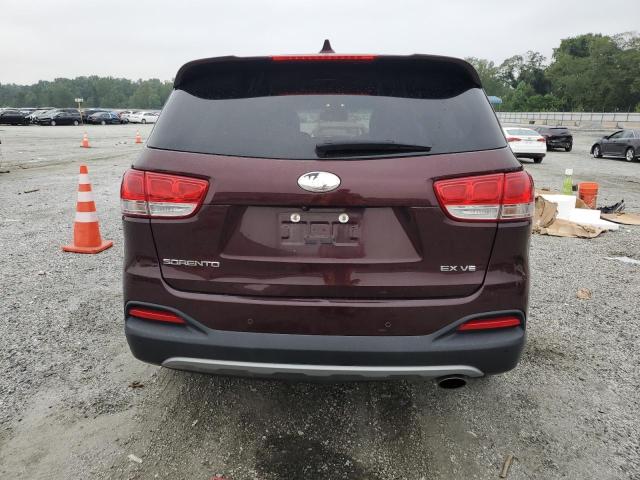 5XYPH4A52JG422601 - 2018 KIA SORENTO EX ბურგუნდია ფოტო 6