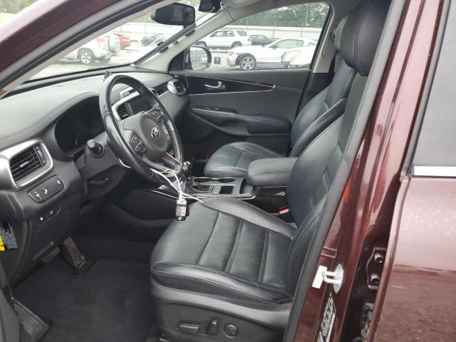 5XYPH4A52JG422601 - 2018 KIA SORENTO EX ბურგუნდია ფოტო 7