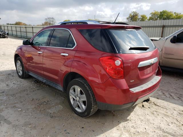 2GNFLHEK7E6140370 - 2014 CHEVROLET EQUINOX LTZ RED photo 2