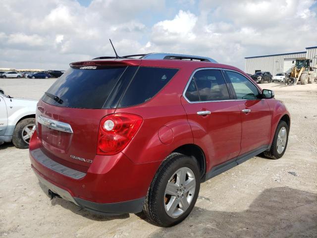 2GNFLHEK7E6140370 - 2014 CHEVROLET EQUINOX LTZ RED photo 3