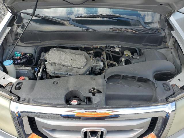 5FNYF4H56AB019860 - 2010 HONDA PILOT EXL Srebrny zdjęcie 12