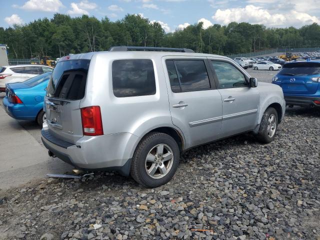5FNYF4H56AB019860 - 2010 HONDA PILOT EXL Srebrny zdjęcie 3