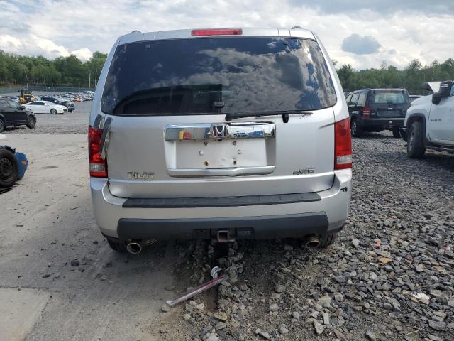 5FNYF4H56AB019860 - 2010 HONDA PILOT EXL Srebrny zdjęcie 6