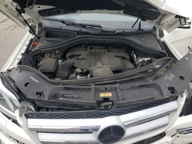 4JGDF6EE8FA526804 - 2015 MERCEDES-BENZ GL 450 4MATIC WHITE photo 12