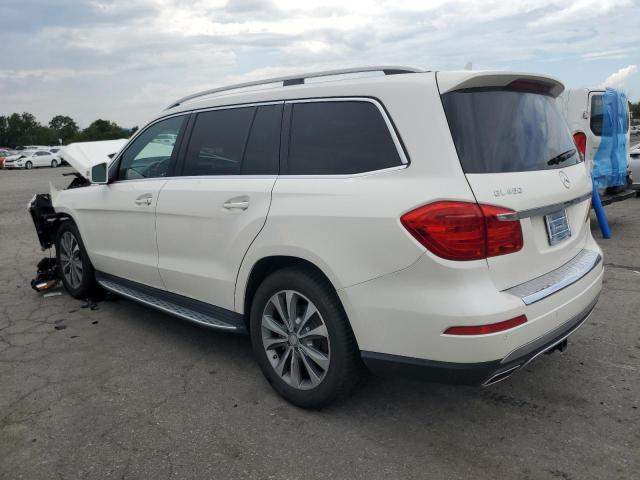 4JGDF6EE8FA526804 - 2015 MERCEDES-BENZ GL 450 4MATIC WHITE photo 2