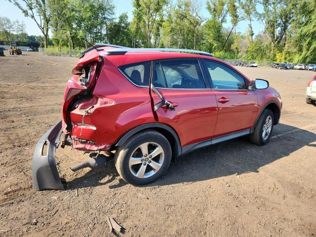 2T3RFREV6FW254461 - 2015 TOYOTA RAV4 XLE RED photo 3
