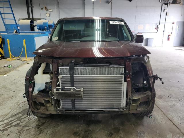 5FNYF4H56EB045512 - 2014 HONDA PILOT EXL BURGUNDY photo 5