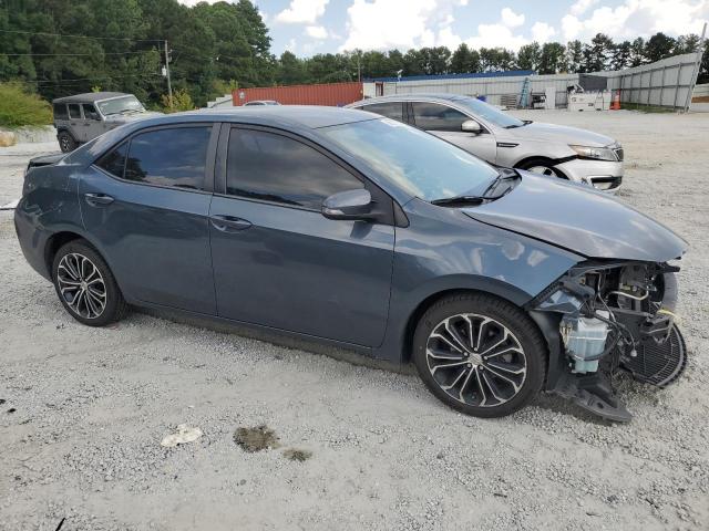 2T1BURHE2FC475973 - 2015 TOYOTA COROLLA L 蓝色 照片 4