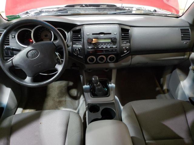 5TEUX42N58Z529047 - 2008 TOYOTA TACOMA ACCESS CAB წითელი ფოტო 8